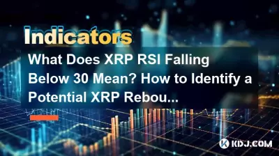 XRP RSI 跌破 30 意味着什么?如何识别潜在的 XRP 反弹? XRP RSI 跌破 30 意味着什么?如何识别潜在的 XRP 反弹?