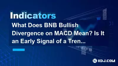 BNB MACD 看漲背離意味著什麼?這是趨勢反轉的早期訊號嗎? BNB MACD 看漲背離意味著什麼?這是趨勢反轉的早期訊號嗎?