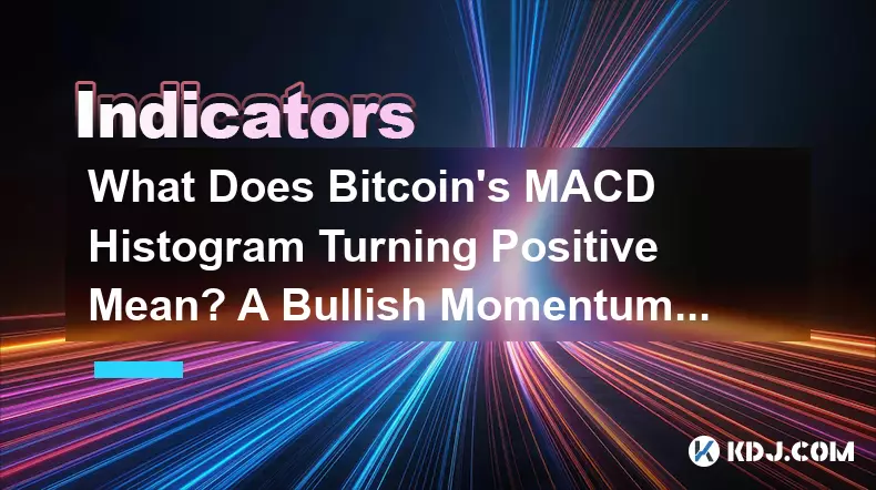 Bitcoin的MACD直方圖轉正意味著什麼？看漲勢頭信號解釋