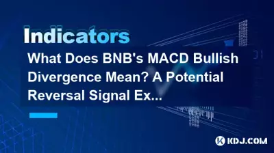 BNB的MACD看涨背离意味着什么?潜在反转信号的解释 BNB的MACD看涨背离意味着什么?潜在反转信号的解释