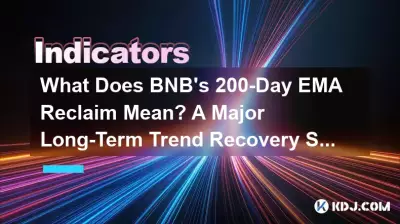 BNB 200天EMA回收意味着什么?主要的长期趋势复苏信号 BNB 200天EMA回收意味着什么?主要的长期趋势复苏信号