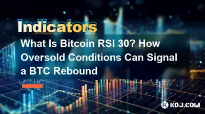 Bitcoin RSI 30이란 무엇입니까? 과매도 상태가 BTC 반등 신호를 보내는 방법 Bitcoin RSI 30이란 무엇입니까? 과매도 상태가 BTC 반등 신호를 보내는 방법
