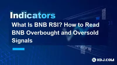 什么是 BNB RSI?如何解读BNB超买和超卖信号 什么是 BNB RSI?如何解读BNB超买和超卖信号
