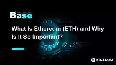 Was ist Ethereum (ETH) und warum ist es so wichtig? Was ist Ethereum (ETH) und warum ist es so wichtig?