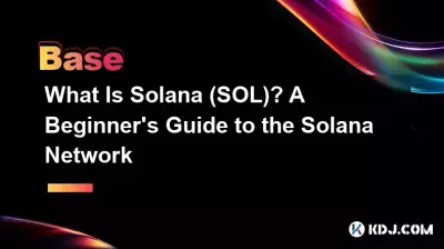Qu'est-ce que Solana (SOL) ? Guide du débutant sur le réseau Solana Qu'est-ce que Solana (SOL) ? Guide du débutant sur le réseau Solana