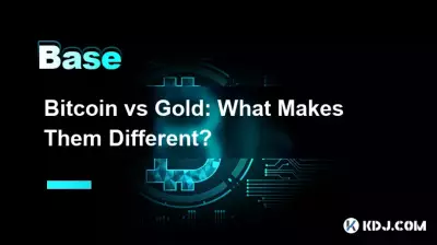 Bitcoin vs Gold: What Makes Them Different? Bitcoin vs Gold: What Makes Them Different?
