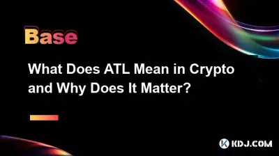 What Does ATL Mean in Crypto and Why Does It Matter? What Does ATL Mean in Crypto and Why Does It Matter?