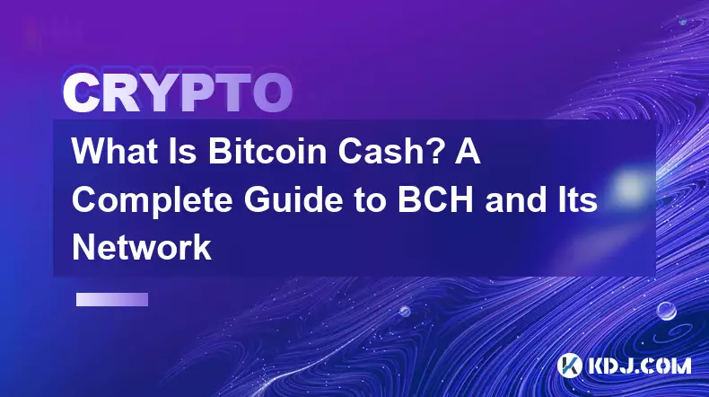 What Is Bitcoin Cash? A Complete Guide to BCH and Its Network