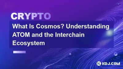 Qu’est-ce que le Cosmos ? Comprendre ATOM et l'écosystème interchain Qu’est-ce que le Cosmos ? Comprendre ATOM et l'écosystème interchain