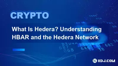 헤데라란 무엇인가? HBAR과 Hedera 네트워크 이해 헤데라란 무엇인가? HBAR과 Hedera 네트워크 이해