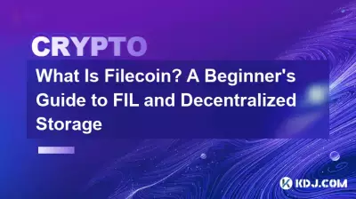What Is Filecoin? A Beginner’s Guide to FIL and Decentralized Storage