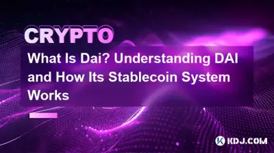 What Is Dai? Understanding DAI and How Its Stablecoin System Works What Is Dai? Understanding DAI and How Its Stablecoin System Works