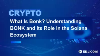 What Is Bonk? Understanding BONK and Its Role in the Solana Ecosystem What Is Bonk? Understanding BONK and Its Role in the Solana Ecosystem