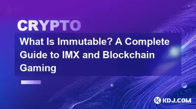 Was ist unveränderlich? Ein vollständiger Leitfaden für IMX- und Blockchain-Gaming Was ist unveränderlich? Ein vollständiger Leitfaden für IMX- und Blockchain-Gaming