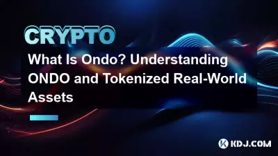 What Is Ondo? Understanding ONDO and Tokenized Real-World Assets What Is Ondo? Understanding ONDO and Tokenized Real-World Assets