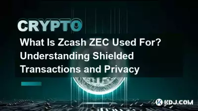Zcash ZEC 有何用途？了解屏蔽交易和隐私