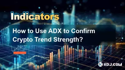 How to Use ADX to Confirm Crypto Trend Strength? How to Use ADX to Confirm Crypto Trend Strength?