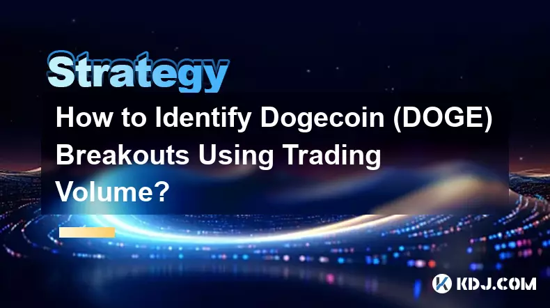 Wie erkennt man Ausbrüche von DogeCoins (DOGE) anhand des Handelsvolumens?
