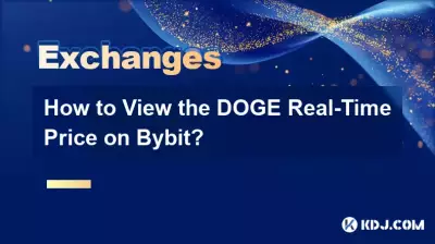 如何查看Bybit上的DOGE即時價格? 如何查看Bybit上的DOGE即時價格?