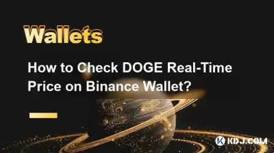 How to Check DOGE Real-Time Price on Binance Wallet?