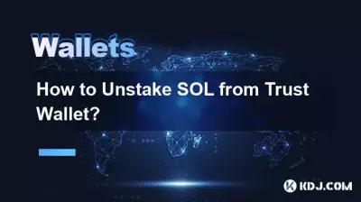 How to Unstake SOL from Trust Wallet? How to Unstake SOL from Trust Wallet?