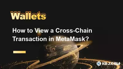MetaMask에서 크로스체인 트랜잭션을 보는 방법은 무엇입니까? MetaMask에서 크로스체인 트랜잭션을 보는 방법은 무엇입니까?