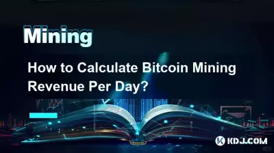 하루에 Bitcoin 채굴 수익을 계산하는 방법은 무엇입니까? 하루에 Bitcoin 채굴 수익을 계산하는 방법은 무엇입니까?
