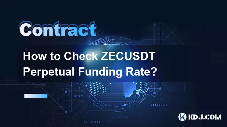 Wie überprüfe ich die ZECUSDT Perpetual Funding-Rate?