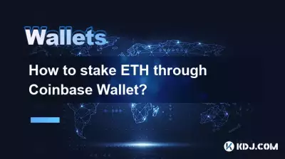 How to stake ETH through Coinbase Wallet? How to stake ETH through Coinbase Wallet?