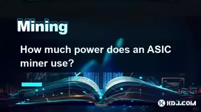 Wie viel Strom verbraucht ein ASIC-Miner?