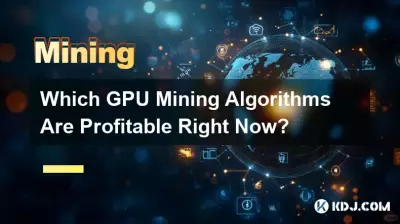 Which GPU Mining Algorithms Are Profitable Right Now?