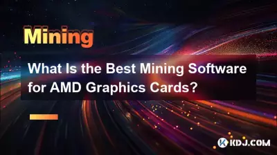 What Is the Best Mining Software for AMD Graphics Cards? What Is the Best Mining Software for AMD Graphics Cards?