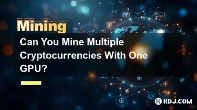 Can You Mine Multiple Cryptocurrencies With One GPU?