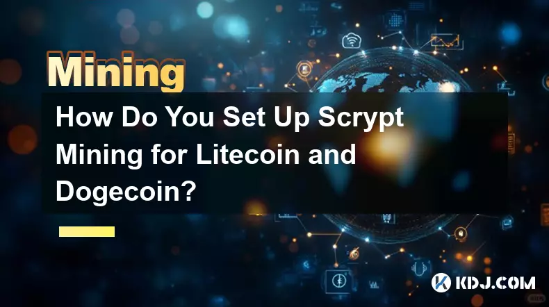 Wie richtet man Scrypt Mining für Litecoin und Bitcoincoin ein?