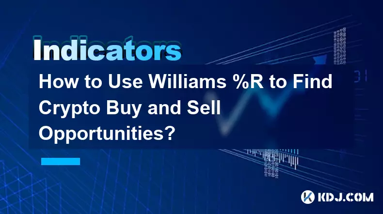 How to Use Williams %R to Find Crypto Buy and Sell Opportunities?