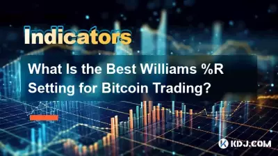 Was ist die beste Williams %R-Einstellung für den Bitcoin-Handel? Was ist die beste Williams %R-Einstellung für den Bitcoin-Handel?