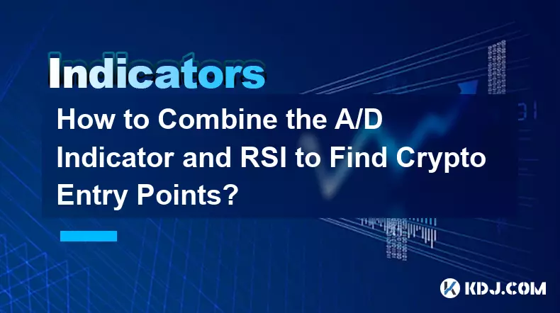 Wie kombiniert man den A/D-Indikator und den RSI, um Krypto-Einstiegspunkte zu finden?