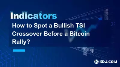 Wie erkennt man einen bullischen TSI-Crossover vor einer Bitcoin-Rallye? Wie erkennt man einen bullischen TSI-Crossover vor einer Bitcoin-Rallye?