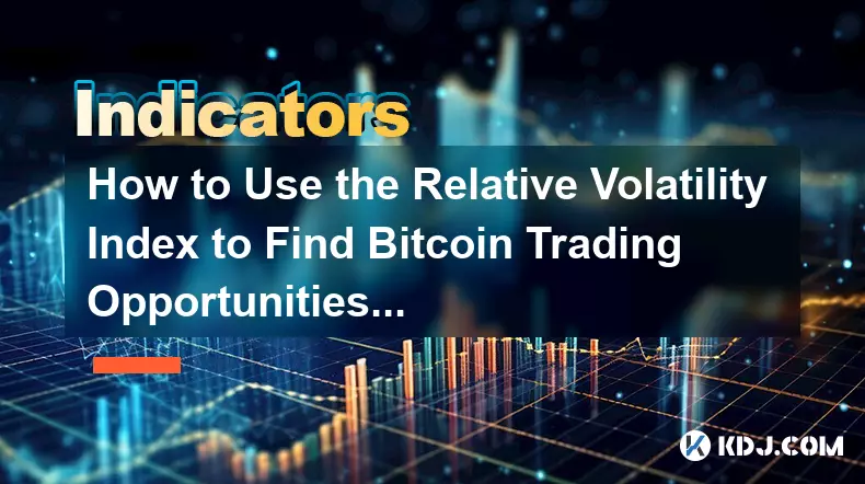 How to Use the Relative Volatility Index to Find Bitcoin Trading Opportunities?