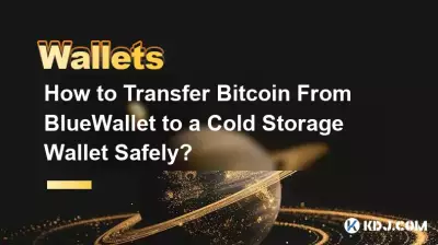 如何安全地將Bitcoin從BlueWallet轉移到冷儲存錢包? 如何安全地將Bitcoin從BlueWallet轉移到冷儲存錢包?