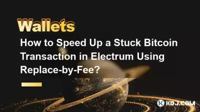 如何使用费用替换来加速 Electrum 中卡住的 Bitcoin 交易? 如何使用费用替换来加速 Electrum 中卡住的 Bitcoin 交易?