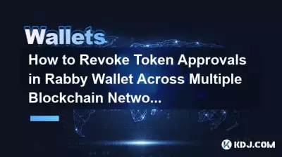 Wie widerrufe ich Token-Genehmigungen in Rabby Wallet über mehrere Blockchain-Netzwerke hinweg? Wie widerrufe ich Token-Genehmigungen in Rabby Wallet über mehrere Blockchain-Netzwerke hinweg?