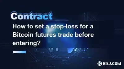 Comment définir un stop-loss pour une transaction à terme Bitcoin avant d'y entrer ?