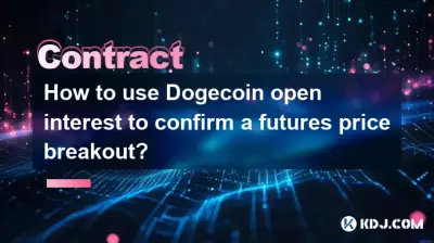 How to use Dogecoin open interest to confirm a futures price breakout? How to use Dogecoin open interest to confirm a futures price breakout?