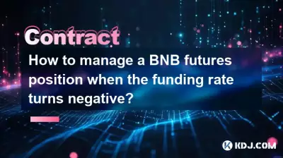 Wie verwaltet man eine BNB-Futures-Position, wenn der Finanzierungssatz negativ wird?