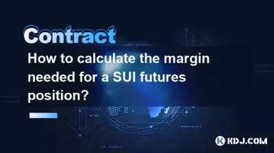 How to calculate the margin needed for a SUI futures position? How to calculate the margin needed for a SUI futures position?