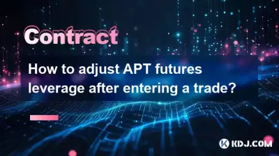 取引開始後にAPT先物のレバレッジを調整するにはどうすればよいですか? 取引開始後にAPT先物のレバレッジを調整するにはどうすればよいですか?