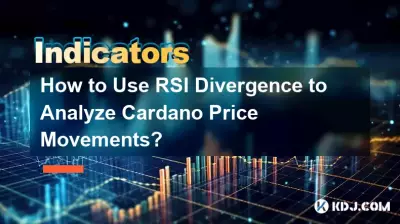 Comment utiliser la divergence RSI pour analyser les mouvements des prix de Cardano ? Comment utiliser la divergence RSI pour analyser les mouvements des prix de Cardano ?
