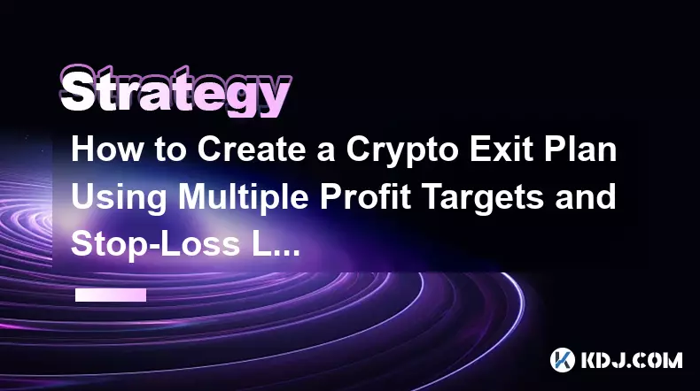 How to Create a Crypto Exit Plan Using Multiple Profit Targets and Stop-Loss Levels