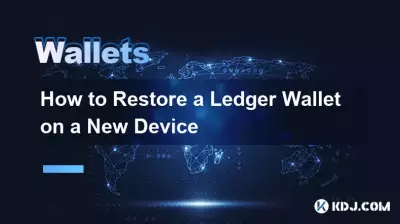 如何在新裝置上恢復 Ledger 錢包 如何在新裝置上恢復 Ledger 錢包